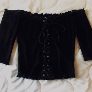 Off the shoulder top